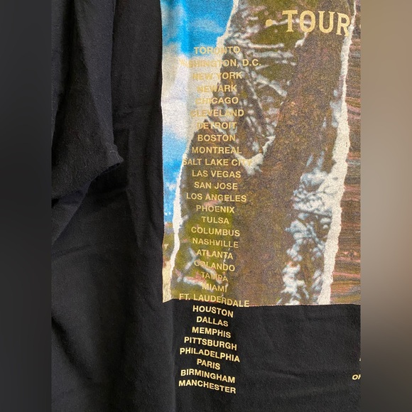 Mens XL Just Timberlake The Man of the Woods Tour 2018/2019 Merch Tee T-Shirt - Picture 7 of 9